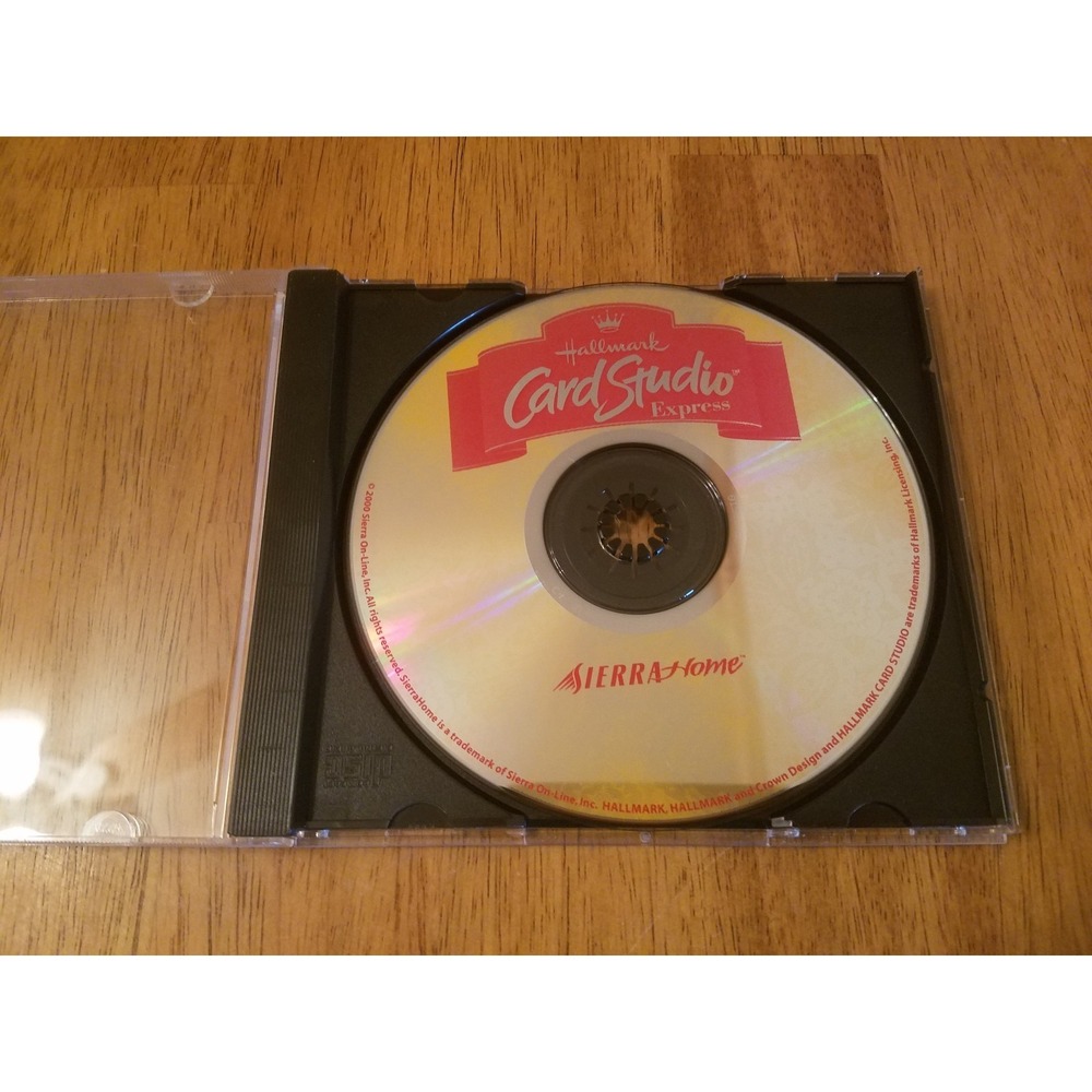 Hallmark Card Studio Express 2000 Computer Software/Pc Video Game